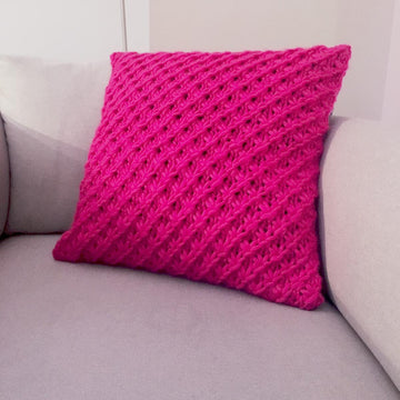 FROST FLOWER cushion cover