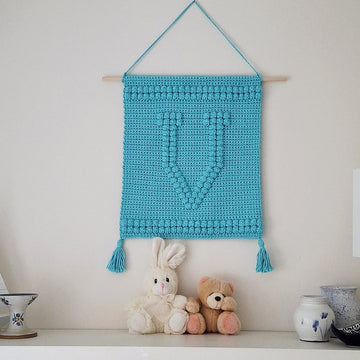 Letter V Wallhanging