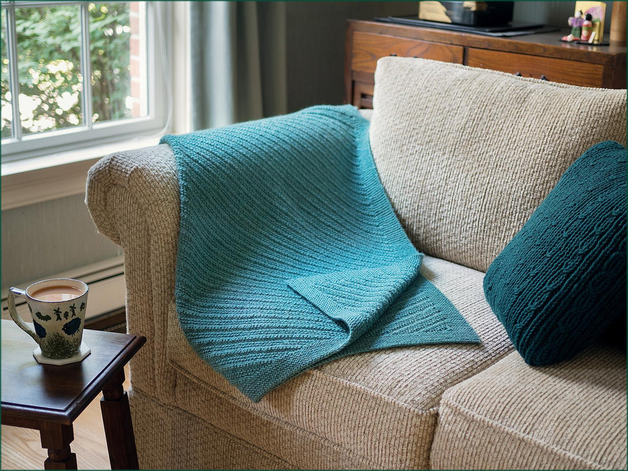 Ennismore Lap Rug  Knitting Pattern