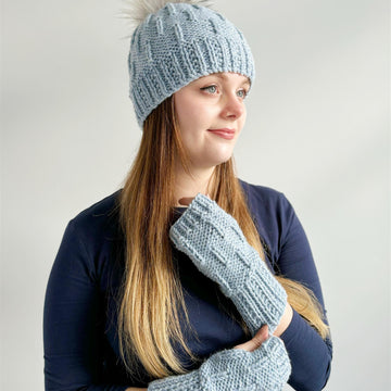 ‘Caterpillar’ Pompom Hat