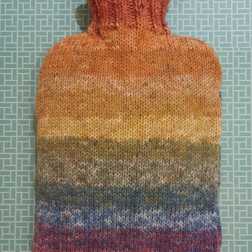 Rainbow Hot Water Bottle Cover