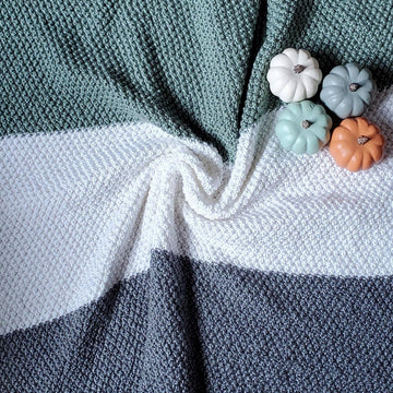 Cozy Colorblock Blanket