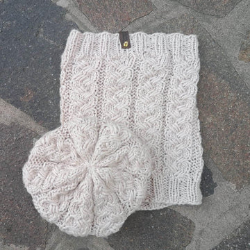 Rio beanie and neckwarmer set