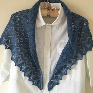 Cornflower Shawl
