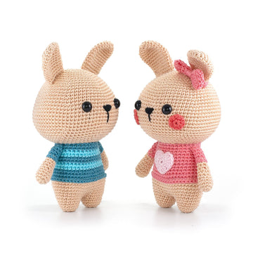 Emily and George the Bunnies