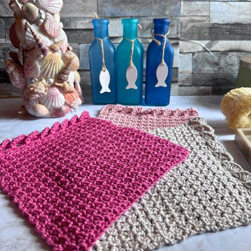 Seashore face cloth