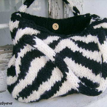 The zebra bag pattern