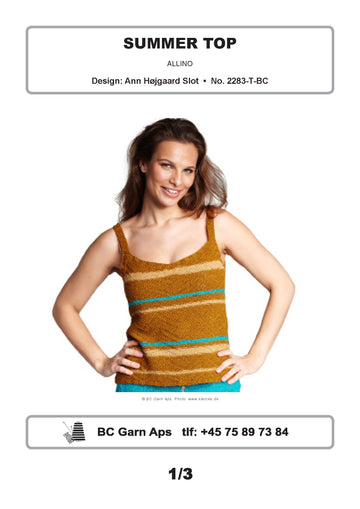 Summer Top in BC Garn Allino - 2283-T-BC - Downloadable PDF