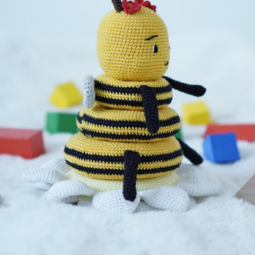 Bee stacking toy