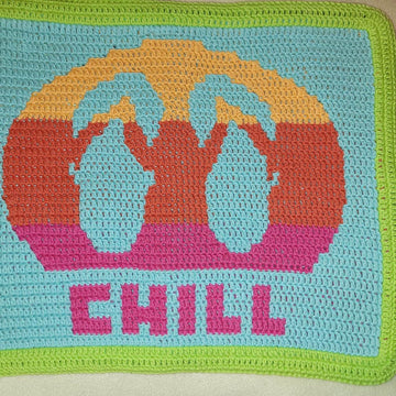 Summer Flip Flop Cushion