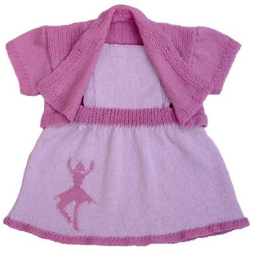 Cute Baby Outfits to Knit in 2 & 3 ply - Rabbit, Ballerina