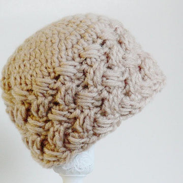 Criss Cross Brimmed Winter Hat Girls to Ladies L