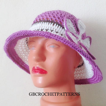 Viola mom and baby summer hat