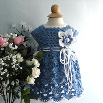 crochet baptism dress PATTERN Baby Crochet Christening Dress neck:19 BF25-25-OFF please check the size Handmade Black Graduation Party