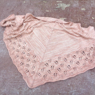 Dusty Rose Shawl