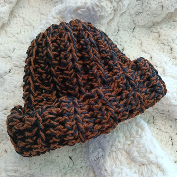 No Time to Wait Hat-Bulky Winter Stocking Cap