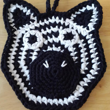 Zebra Potholder