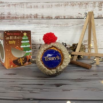 Rudolph Inspired Chocolate Orange Cover Knitting Pattern