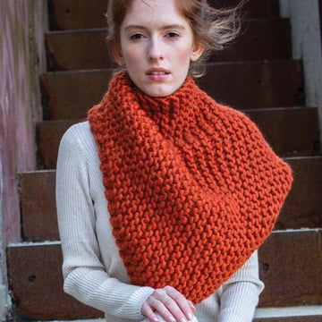 Hana Shawl in Berroco Macro - 378-1 - Downloadable PDF