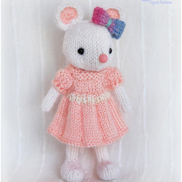Baby girl mouse Valentine