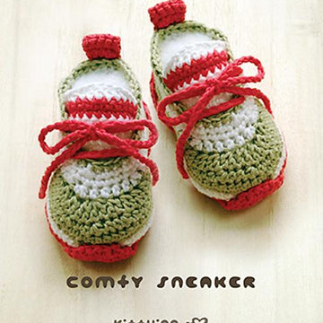 Crochet Baby Pattern Comfy Baby Sneakers Crochet Baby Shoes Crochet Booties Crochet Pattern Newborn Sneakers Newborn Shoes CS01-P-PAT