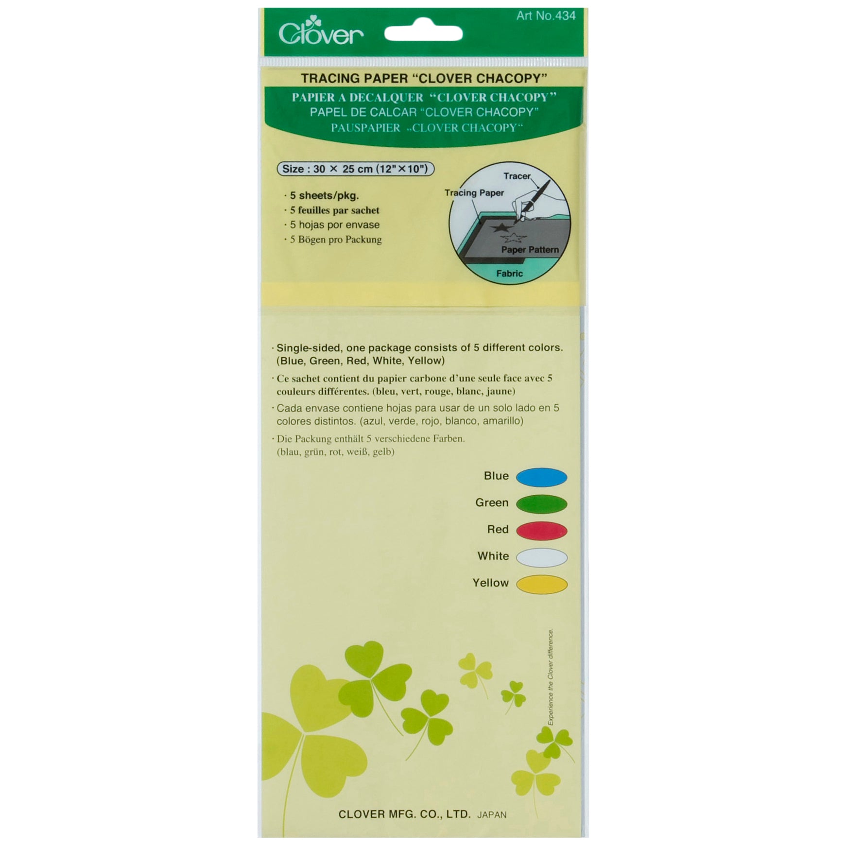Clover Tracing Paper Clover Chacopy