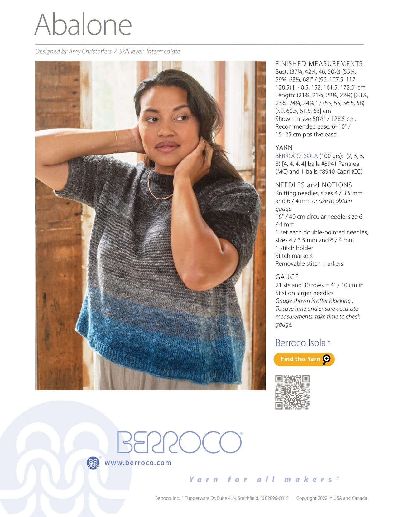 Berroco Abalone PDF