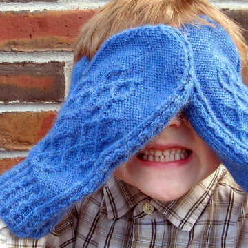Daisy Ruth Cabled Mittens