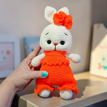 Crochet Bunny Amigurumi Pattern – Long & Short Ear Options