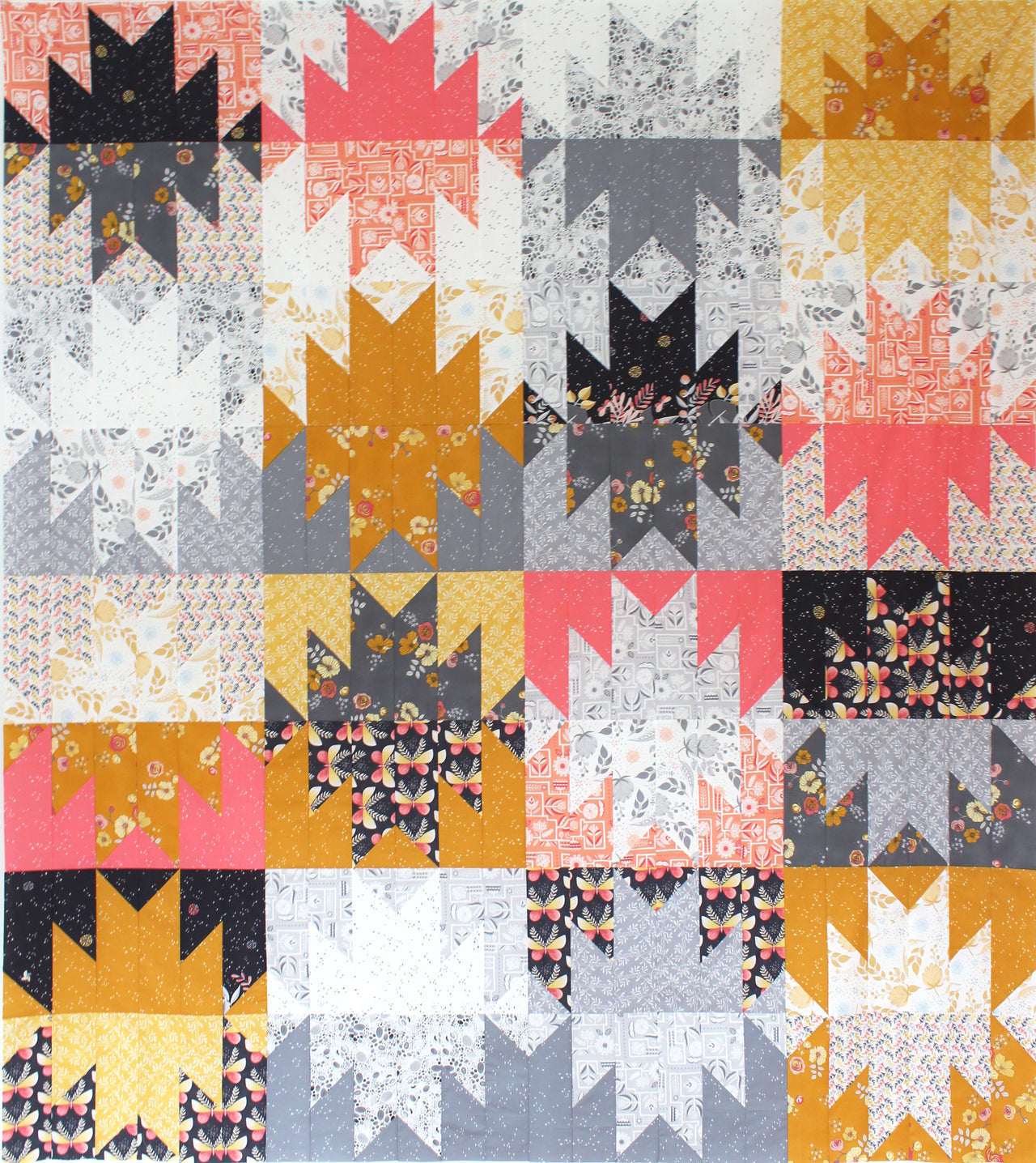 Michael Miller Fabrics Giant Peeks Quilt - Downloadable PDF