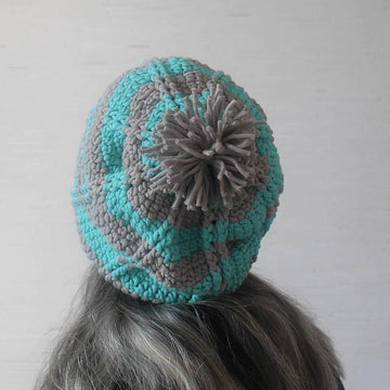 Aqua Ridge Slouchy Hat