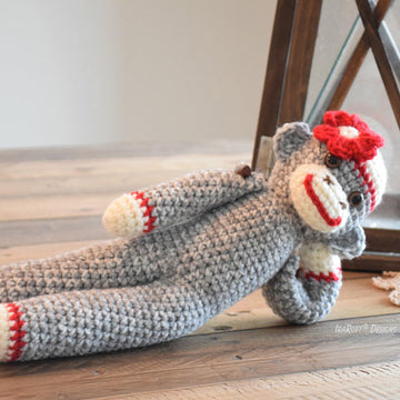 Spunky The Little Sock Monkey Amigurumi
