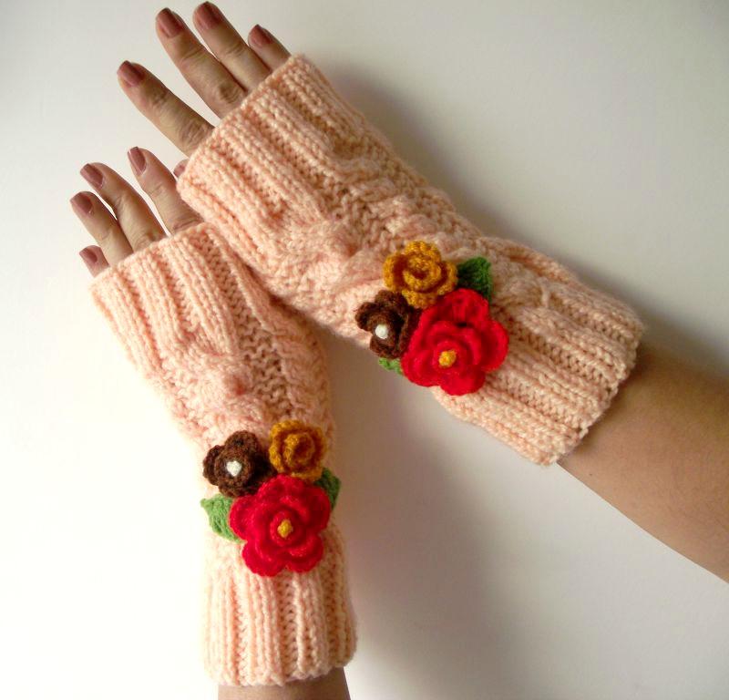 Camila Fingerless Mitts