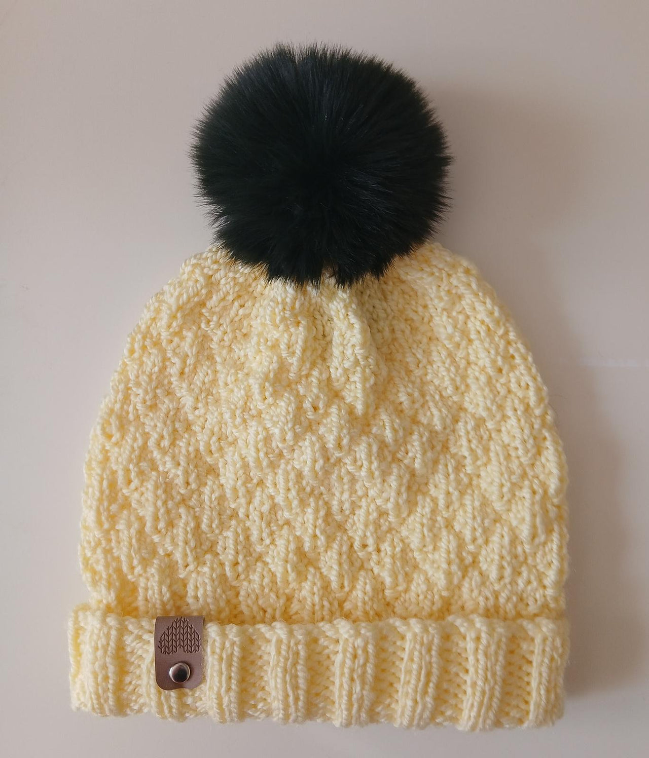 Lemon Seersucker Hat