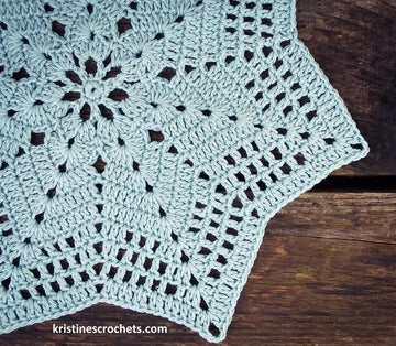 7 Point Star Doily