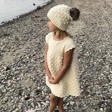 Crochet beanie pattern - Sylvia Bobble Beanie