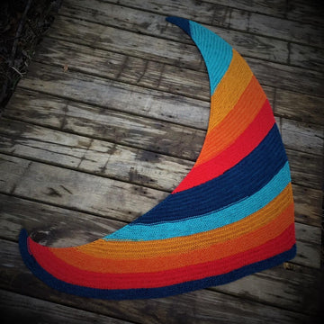 Garter Ridge Shawl