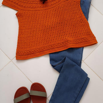 Crochet top down Queen