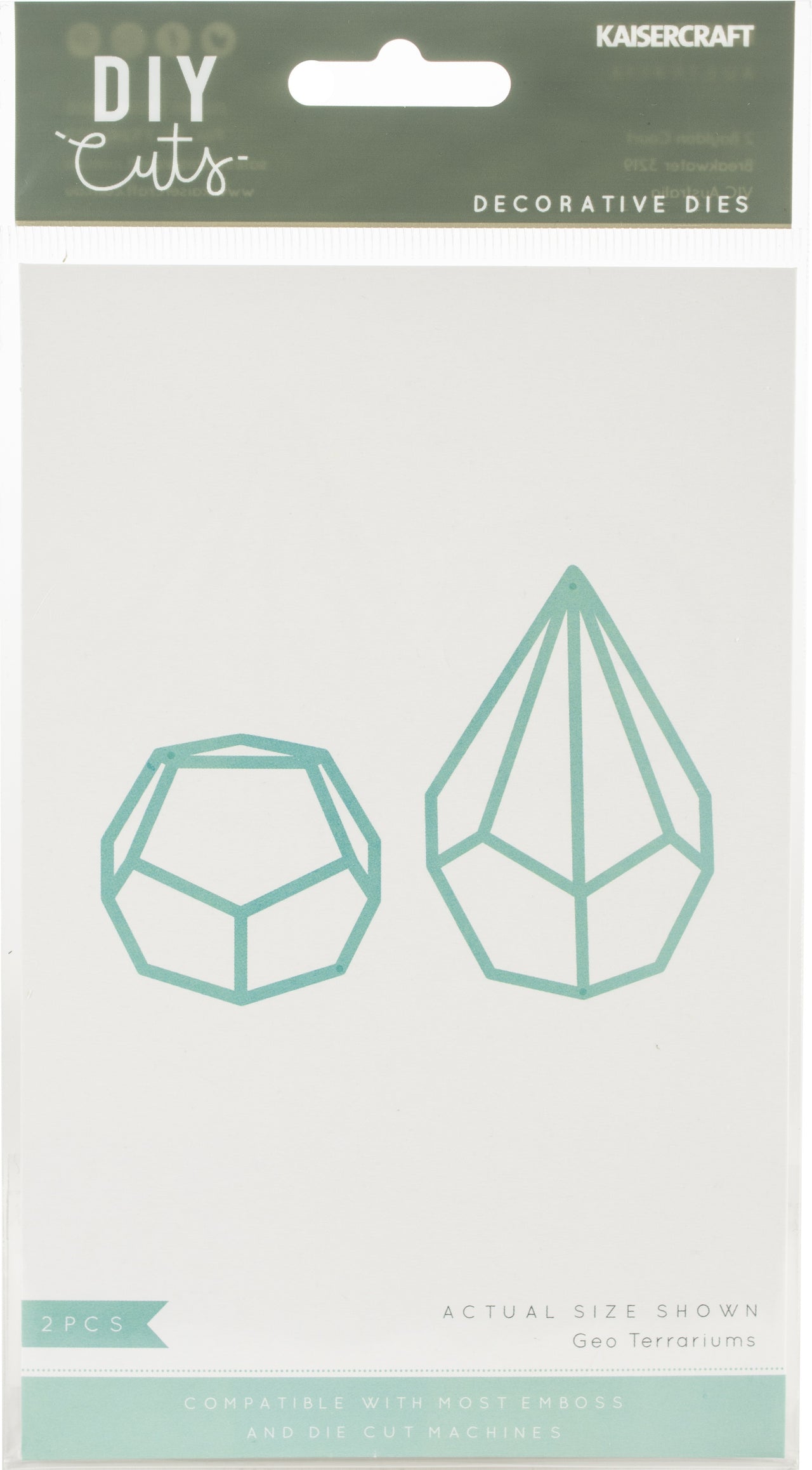 Kaisercraft Decorative Die - Geo Terrariums