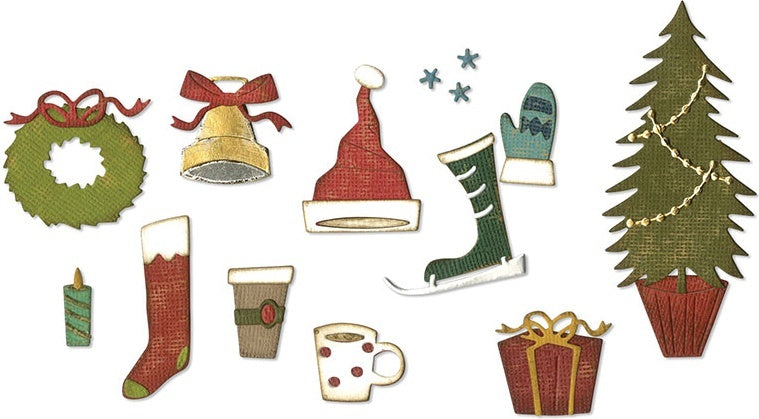 Sizzix Thinlits Dies By Tim Holtz - Festive Things