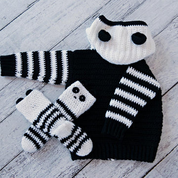 Panda Hoodie and Socks