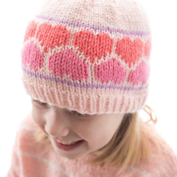 Nested Heart Hat