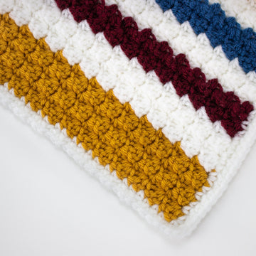 Ava’s Wattle Stitch Crochet Blanket