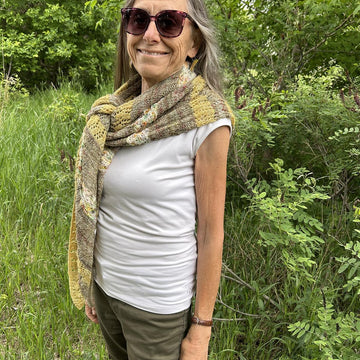 Strandlines Shawl