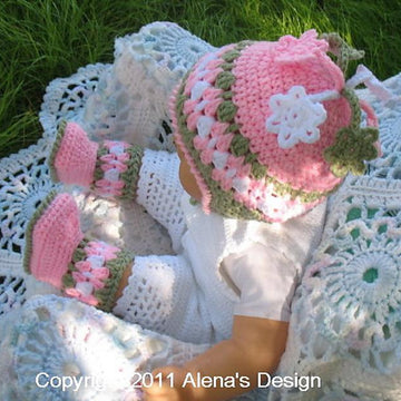 Crochet Blossom Hat