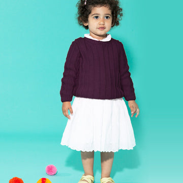 Summer Walk Jumper - Jumper Knitting Pattern in Paintbox Yarns Simply DK
