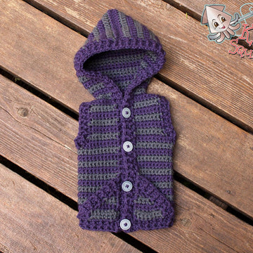 Woodland Hooded Vest Infants