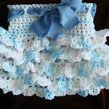 941YT- Crochet skirt