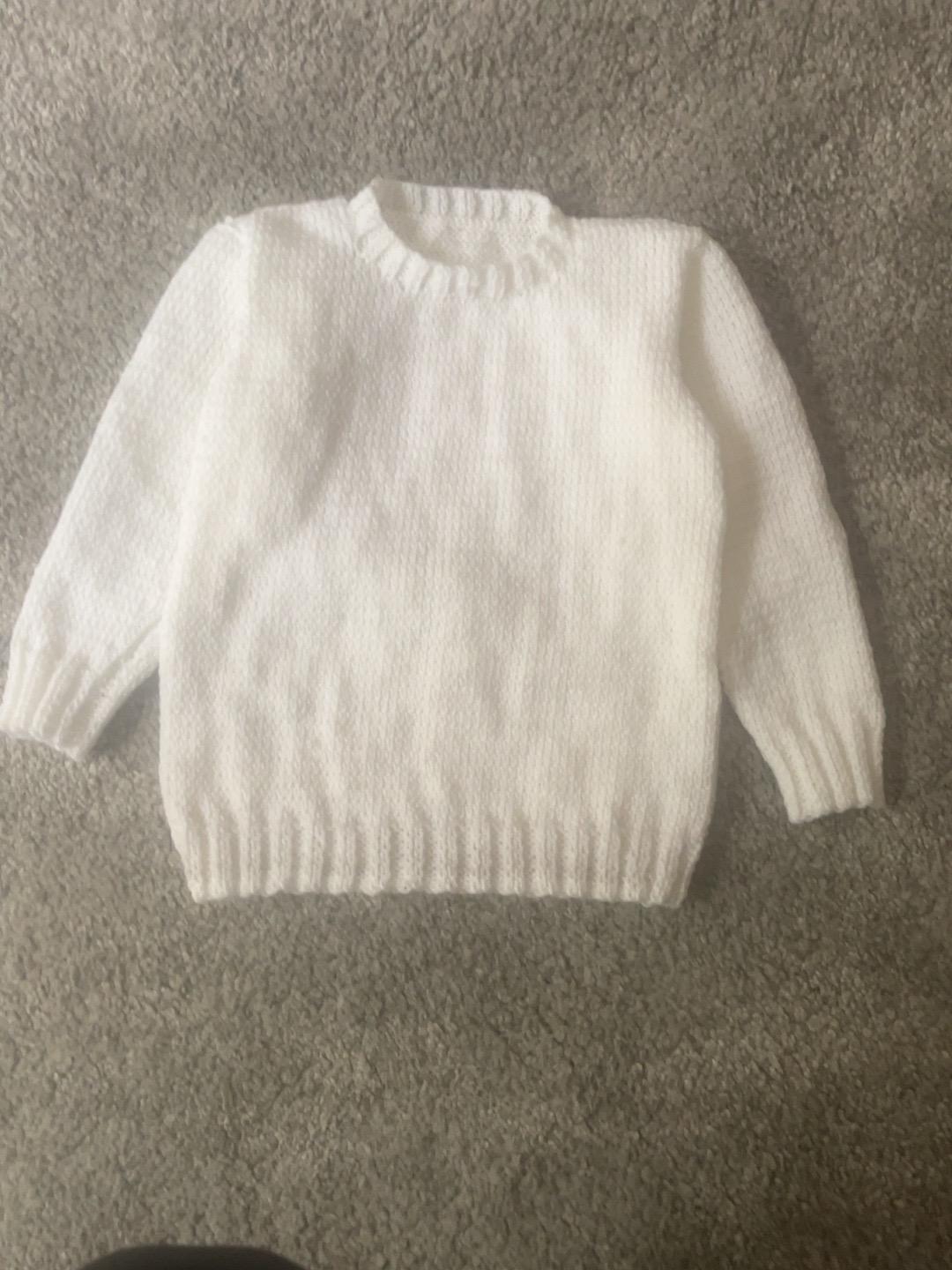 Child’s Jumper Knitting Pattern Ages 1–4