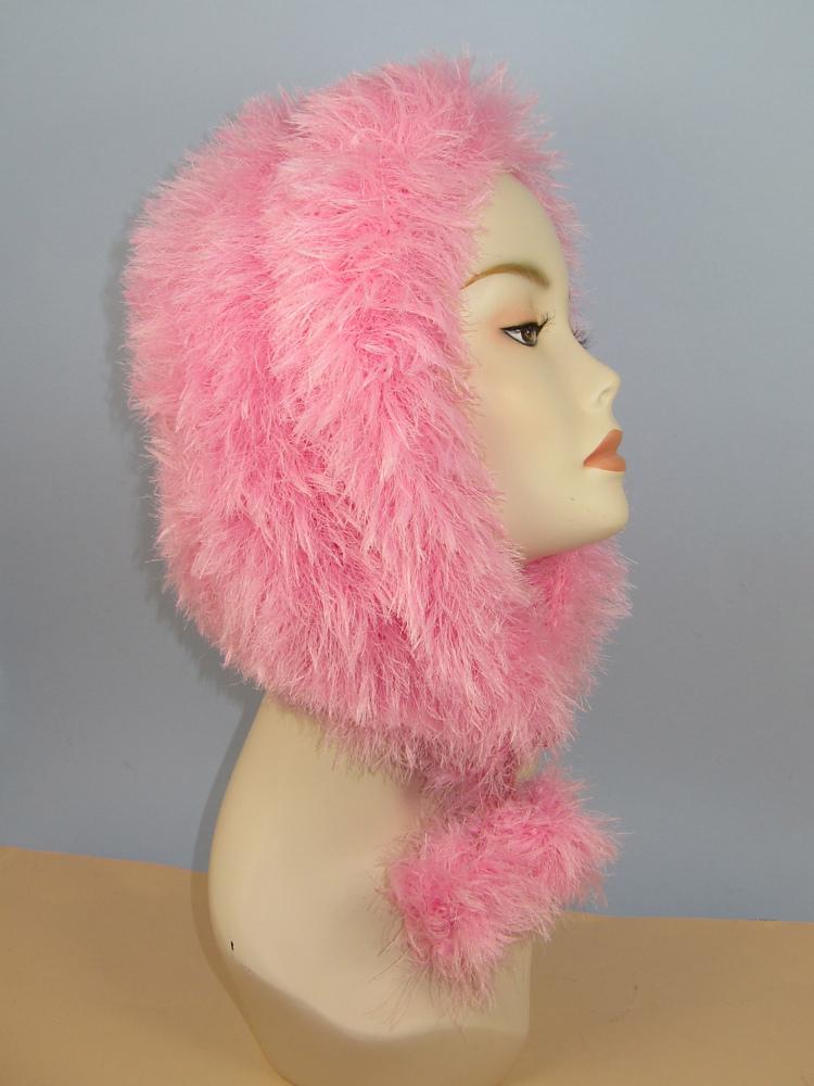 Faux Fun Fur Bonnet